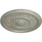 Ekena Millwork Tyrone Ceiling Medallion (Fits Canopies up to 6 3/4"), Hand-Painted Flash Gold, 16 1/8"OD x 3/4"P CM16TYFLS - alternate 2
